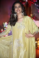 Meenakshi Chaudhary at Anaganaga oka Raju Success Celebrations